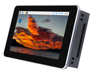 Kit todo en uno con pantalla táctil de 7 pulgadas diseñado para Raspberry <span class=keywords><strong>Pi</strong></span> CM4, cámara de 5MP, carcasa de aluminio - Product Image 2