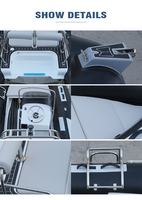 Yacht sportif CE RIB580B, coque en PE durable, bateau de pêche pour 8 personnes