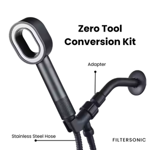 क्लोरीन यूनिवर्सल फिल्टर को कम करने के लिए स्टाइलिश और उच्च गुणवत्ता वाले एफ़ शॉवर सिर कठोर पानी नरम - Product Image 2