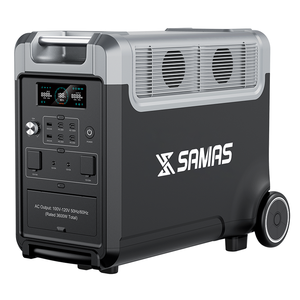 SAMAS N051 3600W Portable Power Station 2000W Solar Panels Pure Sine Wave Hybrid Outdoor Generator <b>Mobile</b> <b>Battery</b> High Capacity - Product Image 1