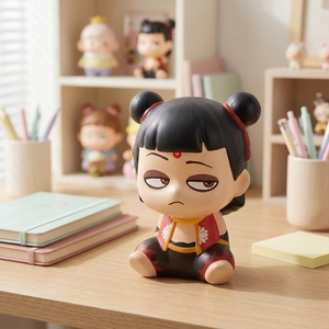 ของเล่นบีบลดความเครียด อา๋อ ปิง เนจฉา รูปตัวการ์ตูน ฟิกเกอร์บีบเล่น - Product Image 3