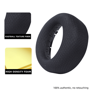 Coussinets en tissu maillé pour <span class=keywords><strong>Sony</strong></span> PlayStation 5 Pulse <span class=keywords><strong>PS5</strong></span> <span class=keywords><strong>Casque</strong></span> <span class=keywords><strong>sans</strong></span> <span class=keywords><strong>fil</strong></span> 3D Accessoire de remplacement en mousse à isolation phonique - Product Image 3