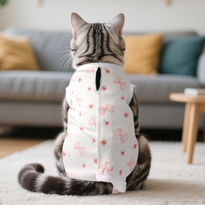 Tuta di recupero gatto vestiti gattino gatti dopo l'intervento chirurgico tuta di Spay chirurgico per gatti donna Post-chirurgia o malattie <span class=keywords><strong>della</strong></span> pelle protezione - Product Image 1