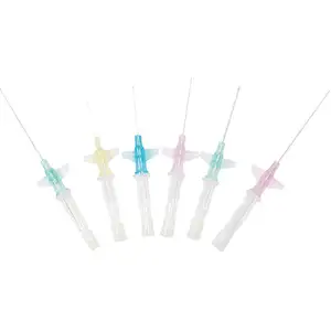 Disposable Iv Cannula Safety Butterfly Type IV Cannula Catheter With Injection Port