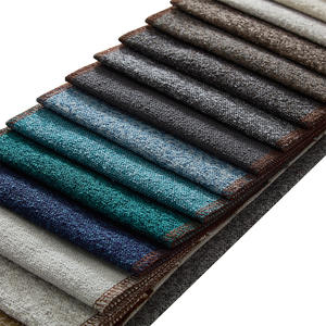 Alta calidad cómodo 100 poliéster impermeable hogar textil flocado tela de terciopelo súper suave - Product Image 1