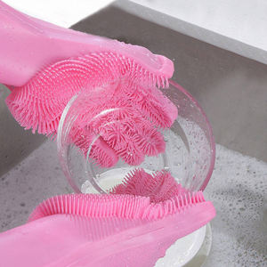 Guantes de Silicona para Limpieza de Cocina, Hogar, Fregado y Limpieza de Autos - Product Image 1