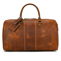 Sacs à main de luxe Vintage pour hommes, sac de voyage de styliste en cuir véritable pour hommes, sac de voyage en cuir pour voyage de week-end