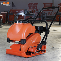 Compacteur de plaques vibrantes pour asphalte ZUJI à moteur essence 5,5 CV, certifié CE, PC90, haute efficacité, nouveau modèle vibrant