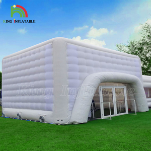 Lều Bơm Hơi Bằng Vải Oxford Cho Câu Lạc Bộ Đêm Cho Thuê Thương Mại Hộp Đêm Lớn Tiệc Sự Kiện Màu Trắng Có Đèn Led - Product Image 5