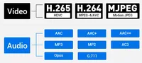 Dispositivo de Codificación de Audio y Video HD URay Tech para Transmisión en Vivo a través de RTMP Compatible con Wowza, YouTube y Facebook