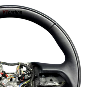 Volante de Fibra de Carbono Real Personalizado Estilo Racing para Continental 16+, Accesorios Interiores para Auto, Modificación de Piezas de Auto YTcarbon - Product Image 3