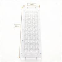 Carte PCB en aluminium personnalisée OEM 30W-60W 30 LED 228x53x1.6mm, conception de circuit 10S3P, angle de faisceau 120° pour éclairage public et autoroute LED