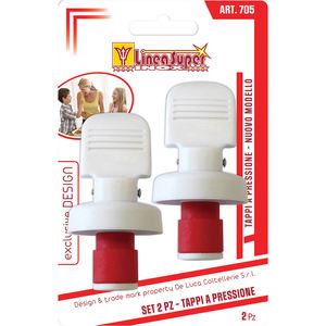 Juego de 2 Tapas de Expansión en Blister, Tapas y Cierres para Botellas - Product Image 1
