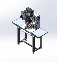 Machine de transfert à chaud par estampage pour étiquettes sans étiquette en rouleau, machine de presse à transfert thermique pour l'étiquetage