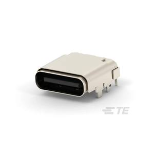 Merk Connectoren 2338792-1 24P Dvi Connector USB-C Usb TYPE-C Houder 3.<span class=keywords><strong>2</strong></span> Gen <span class=keywords><strong>2</strong></span> 23387921 Door Gat Rechte Hoek - Product Image 1