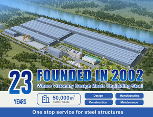 CE認証取得済みの建築工事用プレハブ鋼構造倉庫・工場 - Product Image 3