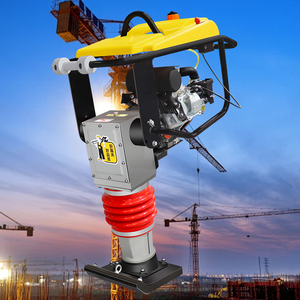 Chuyên nghiệp 55kg tác động <span class=keywords><strong>rammer</strong></span> và đất Đầm công cụ cho đường sắt subgrade nén công trình - Product Image 4