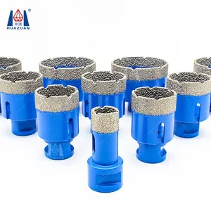 38mm ואקום brazed קידוח core bits יהלום מקדח חור מסור עבור קרמיקה אריחים ריצוף גרניט