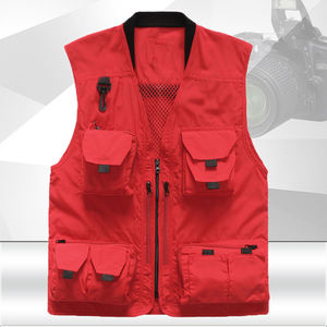Vente en gros de gilet de journaliste <span class=keywords><strong>photographe</strong></span> de pêche à la mouche en nylon pour hommes - Product Image 5