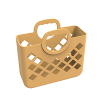 Panier de rangement étanche populaire et nouveau, petit panier de courses Samantha, sacs de plage en silicone pour enfants Kangde KG0008, logo personnalisé