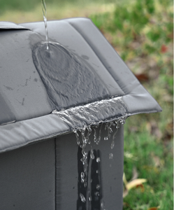 เต็นท์ปิดพื้นที่ขนาดใหญ่ที่อบอุ่นเป็นพิเศษสำหรับแมวจรจัดกันน้ำได้กันการกัดใช้ได้ทั้งสี่ฤดู - Product Image 4