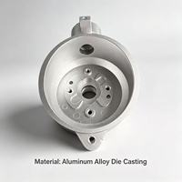 Cabeza de Conexión para Sensor de Temperatura Industrial DANW en Aleación de Aluminio Fundido a Presión con Sello de Goma y Embalaje de Cartón para Suministro OEM