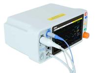 Monitor Multiparamétrico de Signos Vitales Veterinarios con ECG, Pantalla LCD a Color de 7 Pulgadas, Batería Recargable, Amigable con los Animales