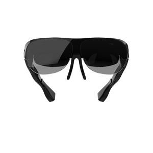 Miopia Amigável Portátil <span class=keywords><strong>AR</strong></span> Óculos Inteligentes Com Microfones Duplos Ultrafinos de <span class=keywords><strong>2</strong></span>.0cm Real 4K HD Display Óculos de Realidade Aumentada - Product Image 3