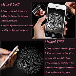 Shangjie – collier de projection de <span class=keywords><strong>photo</strong></span> <span class=keywords><strong>du</strong></span> saint-père sur mesure, collier de <span class=keywords><strong>croix</strong></span> de foi chrétienne - Product Image 6