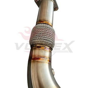 ชุดท่อไอเสียตรง Vortex SS304 สำหรับ BMW M3 G80 M4 G82 G83 S58 3.0T ปี 2021-2026 แบบติดตั้งได้โดยตรง ระบบเพิ่มประสิทธิภาพการแข่งขัน - Product Image 3