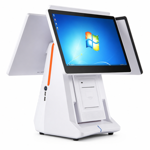 Dual 15.6” Touch POS System J1900 4+64 Smart Billing Machine with 80mm Yanke Printer Support WiFi and Speaker for Retail Shop - Product Image 6