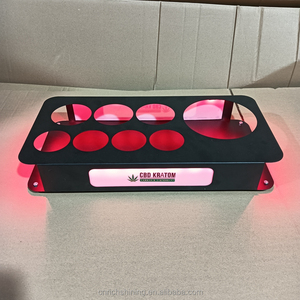 Diseño moderno personalizado acrílico LED botella presentador para enfriador de vino cubo de hielo noche pubs KTV fiestas bodas otros eventos - Product Image 4