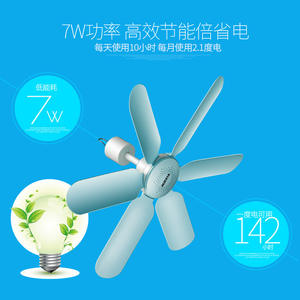 Mini Ventilador de Techo AUX de 42 cm con Motor AC, Diseño Silencioso y Control Mecánico para Uso en el Hogar o Dormitorio - Product Image 3