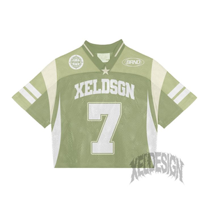 Maillot de football personnalisé pour homme Tontons, taille plus, respirant, imprimé par transfert thermique, tissu brillant, coupe ajustée, tendance, court - Product Image 1