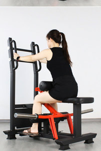 Máquina Profesional de Gimnasio con Carga de Placas para Entrenamiento de Glúteos, Máquina de Empuje de Cadera de Pie para Fortalecimiento Muscular - Product Image 2