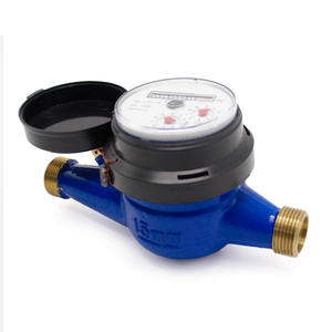 <span class=keywords><strong>Compteur</strong></span> d'eau en laiton sec à jets multiples de 1/2 "-2" avec port de régulation externe - Product Image 1