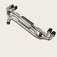 Système d'échappement Catback pour pièces automobiles, avec embouts d'échappement quadruples, tuyau d'échappement, soupape électronique et silencieux pour BMW X5 G05 50E 4.4T