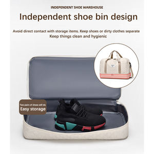 Custom High Quality Dry Wet Separation Travel <b>Trolley</b> Luggage Bag Fashionable Zipper for <b>Camping</b> Hiking Sports Outdoor Travel - Product Image 6