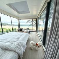 Capsule hôtelière préfabriquée de luxe avec salle de bain - Unité modulaire de glamping à installation rapide pour hébergement extérieur