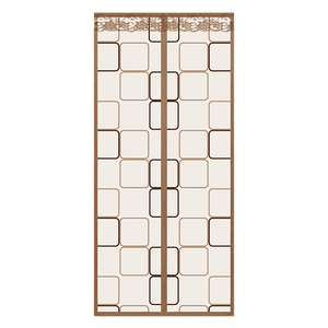 Nouveau rideau de porte de climatisation isolation thermique rideau de porte à fermeture automatique à main libre magnétique - Product Image 5