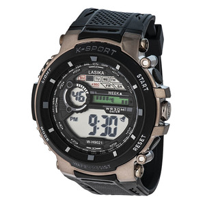 นาฬิกาข้อมือดิจิตอลสำหรับผู้ชาย <span class=keywords><strong>LASIKA</strong></span> รุ่น W-H9021 ตัวเรือนทรงเหลี่ยมขนาดใหญ่ กันน้ำ เหมาะสำหรับวิ่งและว่ายน้ำ พร้อมฟังก์ชั่นนาฬิกาปลุก - Product Image 6