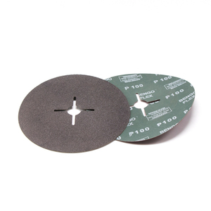 4-1/2 "X 7/8" 炭化ケイ素樹脂繊維サンディングディスク - Product Image 6