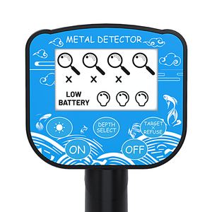 Détecteur de métaux pour enfants, léger, adapté à toute la famille, instrument de mesure électronique pour la recherche sur la plage et dans le jardin - Product Image 2