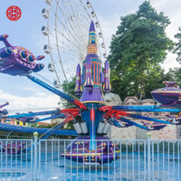 16 sièges Kiddie Rides Fairground Fair Attraction Kids Play Équipement de terrain de jeu pas cher Amusement Self Control Avion Fun Ride à vendre