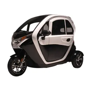 Eec scooter 2000w totalmente fechado, 3 rodas cabina elétrica triciclo