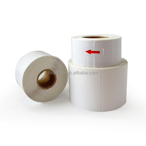 Nhiệt nhạy cảm nhiệt tự dính trống nhãn trắng mã vạch Mã QR pricetag không thấm nước oilproof chống rách - Product Image 5