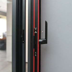 Ventana Abatible Moderna de Aluminio con Rotura de Puente Térmico, Triple Acristalamiento, Persianas Integradas y Mosquitera para <span class=keywords><strong>Hotel</strong></span> - Product Image 4