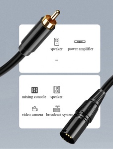 Câble audio <span class=keywords><strong>RCA</strong></span> mâle vers <span class=keywords><strong>XLR</strong></span> mâle, <span class=keywords><strong>cordon</strong></span> mono <span class=keywords><strong>RCA</strong></span> 3 broches vers <span class=keywords><strong>XLR</strong></span> mâle pour mixeur, amplificateur, haut-parleur - Product Image 5