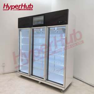 Réfrigérateur à boissons avec refroidissement par air pour écran TV, porte en verre simple/double/triple, refroidisseur de boissons pour bar et <span class=keywords><strong>restaurant</strong></span> - Product Image 4