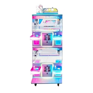 เครื่องเกมเครนหยอดเหรียญสำหรับ 4 ผู้เล่นจากผู้ผลิต เกมจับตุ๊กตาและลุ้นรางวัลแบบหลายกรงเล็บ สำหรับแจกของขวัญ - Product Image 1